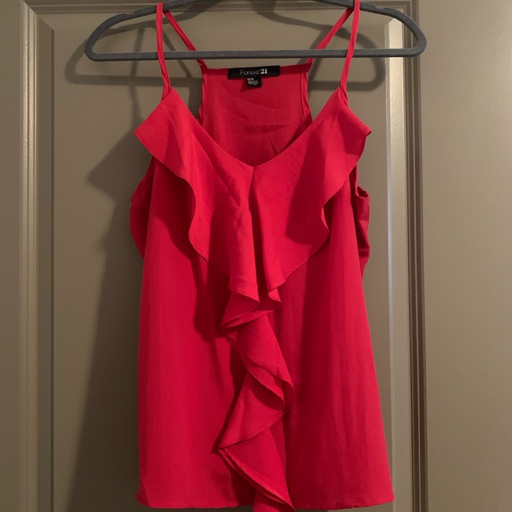 ruffle blouse